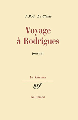 Voyage à Rodrigues: Journal