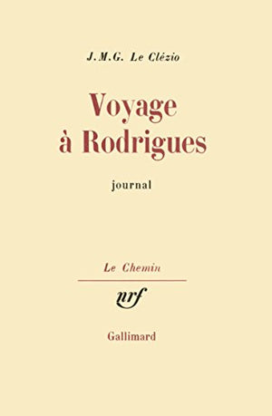 Voyage A Rodrigues. Journal