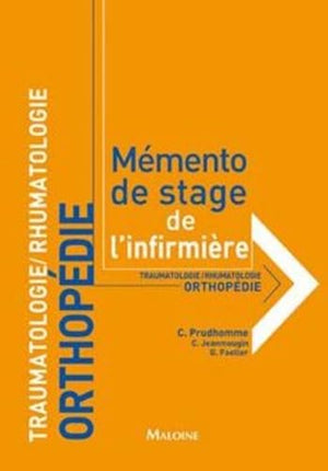 Orthopédie. Traumatologie. Rhumatologie