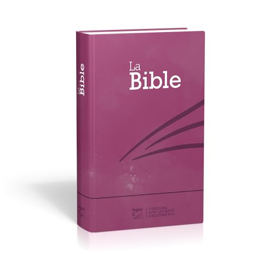 Bible Segond 21 compacte : couverture rigide motif prune