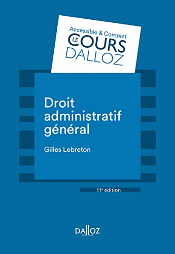 Droit administratif général - 11e ed.