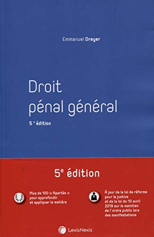 Droit pénal général