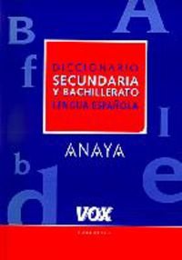 VOX SECUNDARIA Y BACH LENGUA ESPA?OLA (SIN COLECCION)