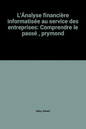 L'analyse financiere informatisee au service des entreprises : comprendre le passe, prevoir l'avenir