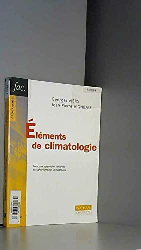 Eléments de climatologie, 2e édition