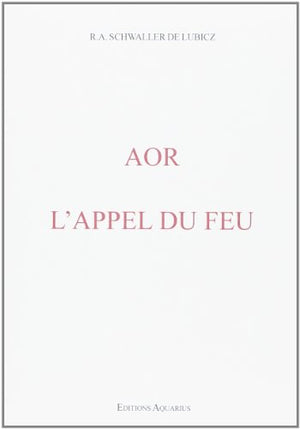 Aor - l'appel du feu