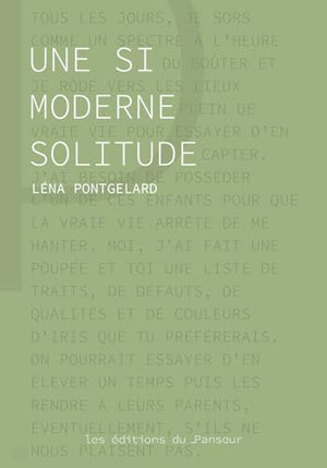 Une si moderne solitude