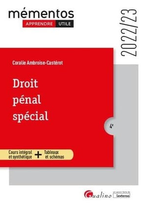 Droit pénal spécial