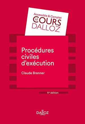 Procédures civiles d'exécution 11ed