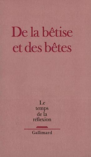 LE TEMPS DE LA REFLEXION 1988