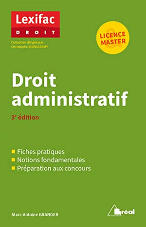 Droit administratif. Licence & Master: 3e edition