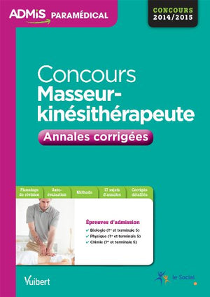 Annales concours Masseur kinésithérapeute - 2014/2015