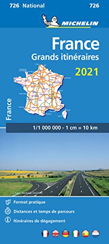 Carte Nationale Grands Itinéraires France 2021