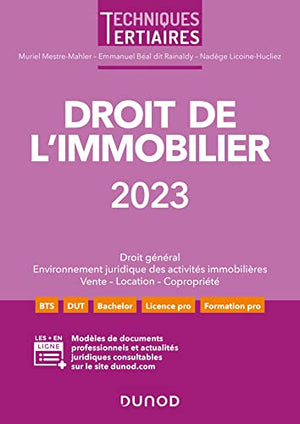 Droit de l'immobilier