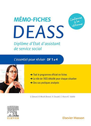 Mémo-Fiches DEASS - Diplôme d'État d'assistant de service social