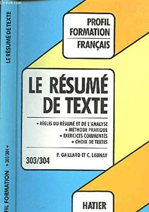 Le résumé de texte