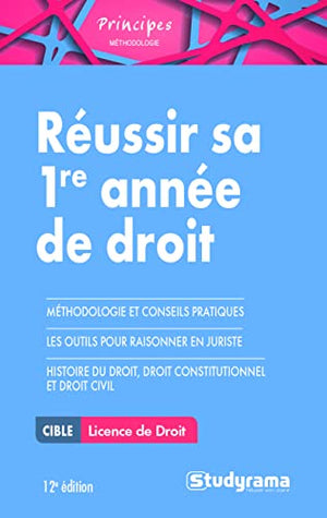 Réussir sa première année de droit