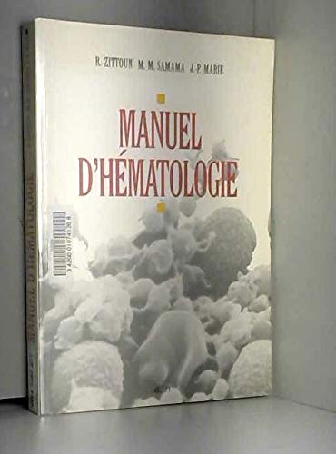 Manuel d'hématologie