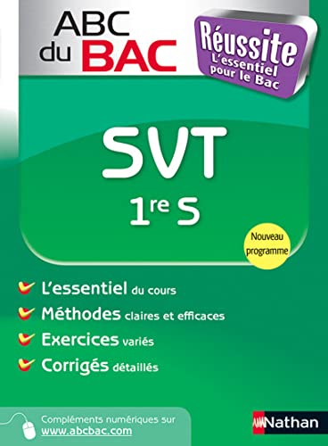 ABC du BAC Réussite SVT 1re S