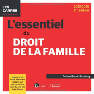 L'essentiel du droit de la famille