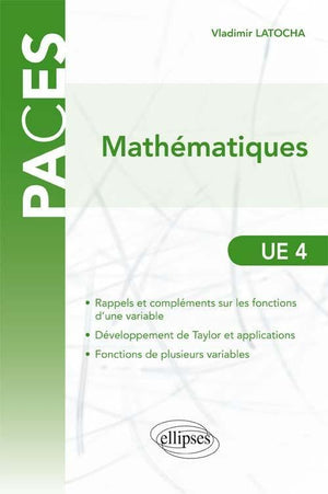 Mathématiques en PACES UE4