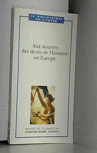 Europe et droits de l'homme