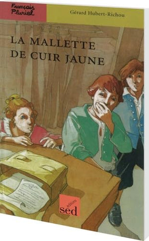 La mallette de cuir jaune