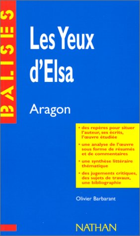 "Les yeux d'Elsa", Aragon