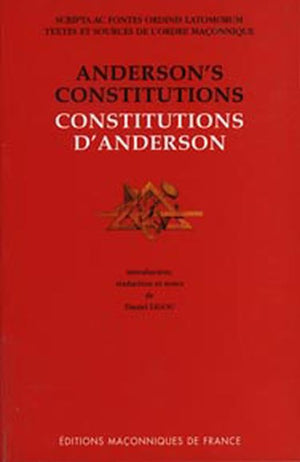 Les constitutions d'Anderson