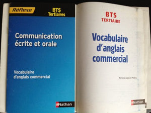 Vocabulaire d'anglais commercial - BTS Tertiaires