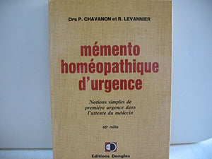 Mémento homéopathique d'urgence