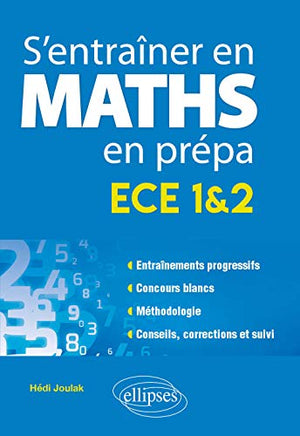 S'entraîner en maths en prépa ECE 1&2