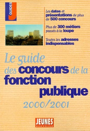 Le guide des concours de la fonction publique