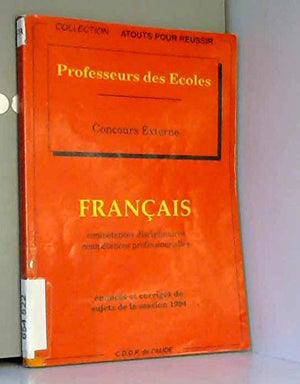 Concours externe de recrutement de professeurs des écoles: Sujets de la session 1994