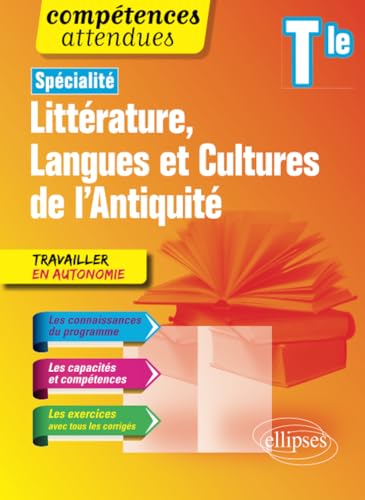 Spécialité Littérature, Langues et Cultures de l'Antiquité Tle