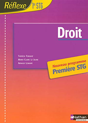 Droit 1e STG