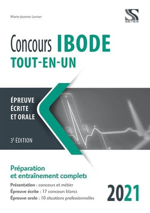 CONCOURS IBODE 2021-2022 TOUT EN UN