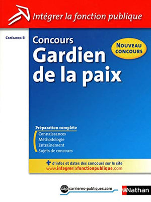 Concours Gardien de la paix Catégorie B