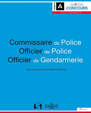 Commissaire de police, officier de police, officier de gendarmerie