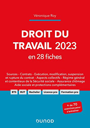 Droit du travail 2023 en 28 fiches