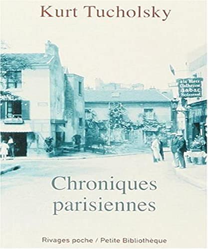 Chroniques parisiennes 1924-1928