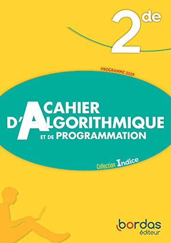 Cahier d'algorithmique et de programmation 2de