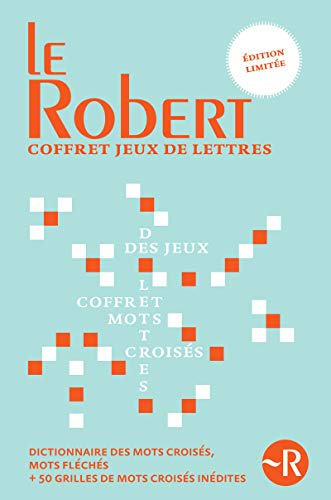 Coffret Dictionnaire des jeux de lettres relié + Les mots croisés du Petit Robert - Cahier 1
