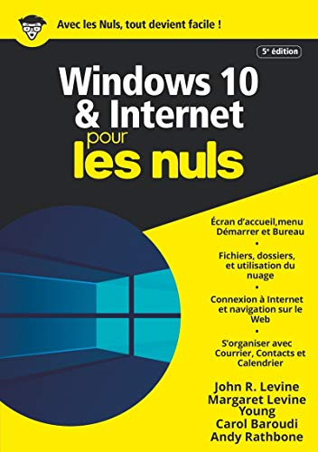 Windows 10 et Internet pour les Nuls, mégapoche, 5e éd.