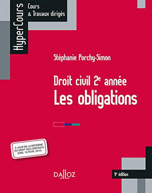 Droit civil 2e année: Les obligations