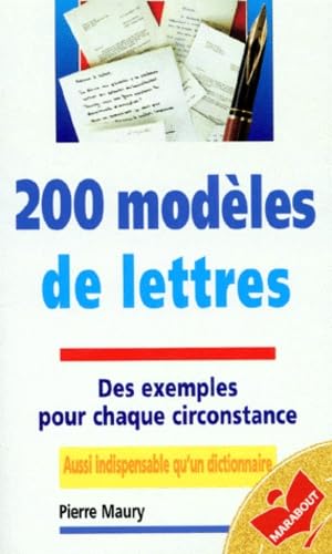 200 modèles de lettres