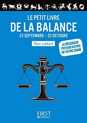 Le Petit Livre de la - Balance