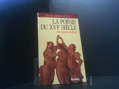 DUBOIS/POESIE 16EME ETL (Ancienne Edition)