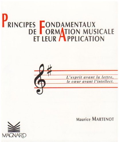 Principes fondamentaux de formation musicale et leur application