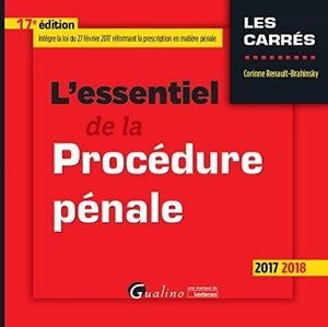 L'essentiel de la procédure pénale